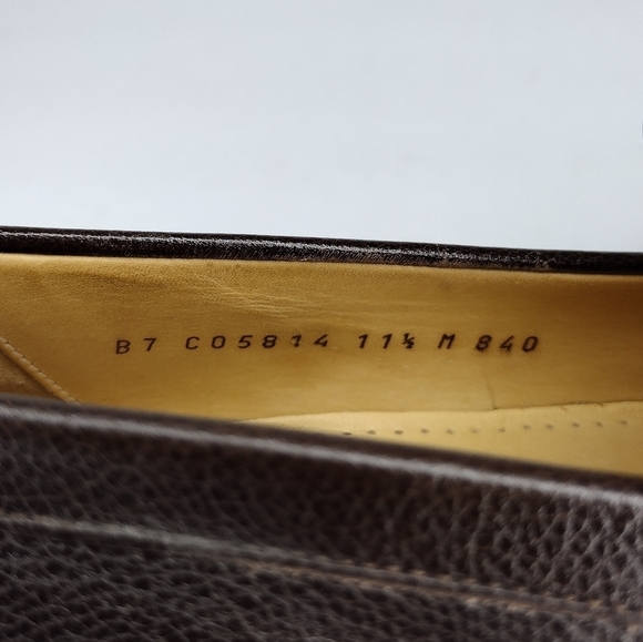 Cole Haan Nike Air Men\'s Brown Leather Office Penny Slip On Loafers Size 11.5 main image 10